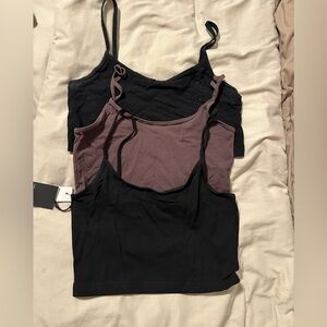 Lot of 3 TNA ‘90’s Karelis Cropped Tank Tops